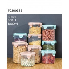Plastic Airtight Food Container 600ml (S)