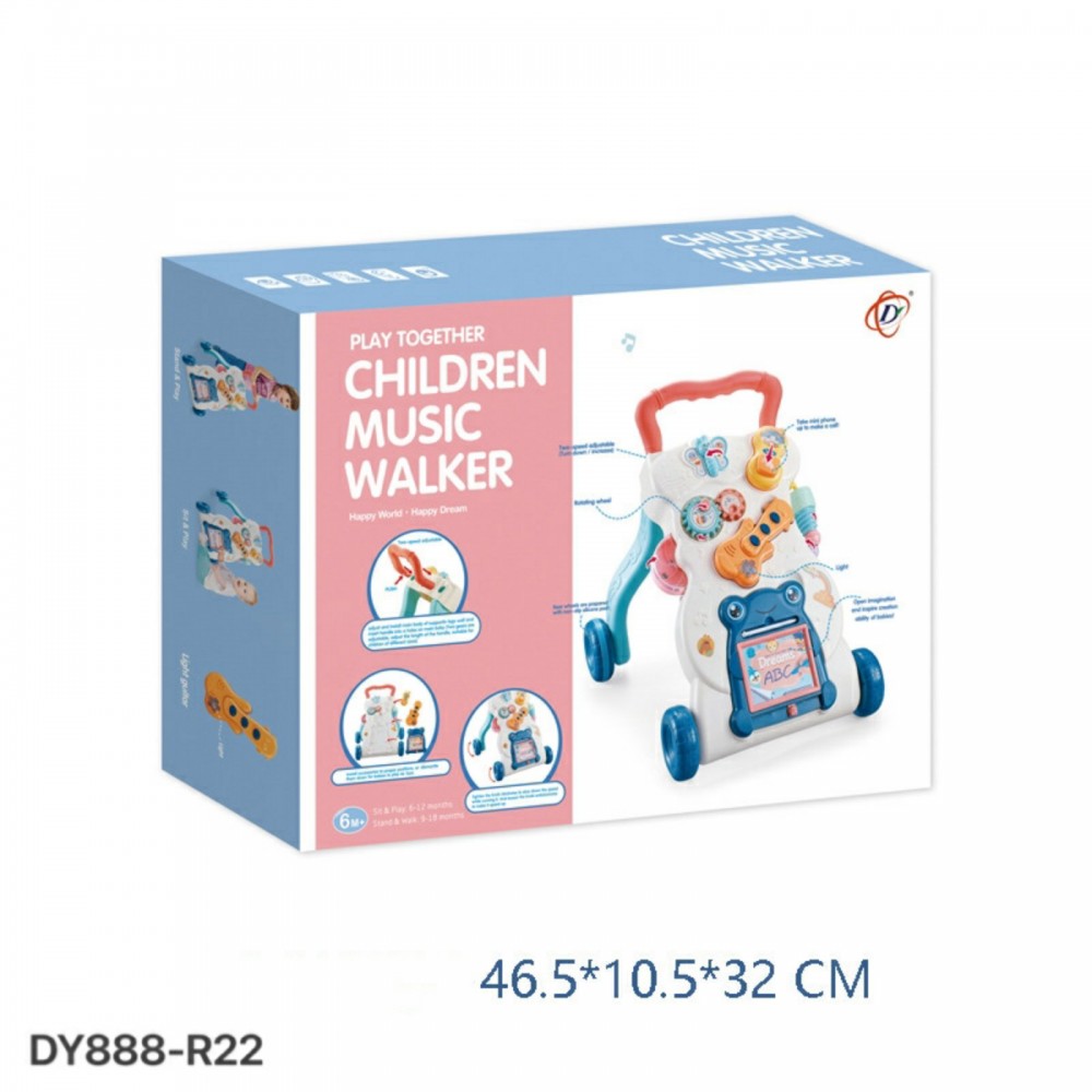 Baby Walker With Handle DY888 R22