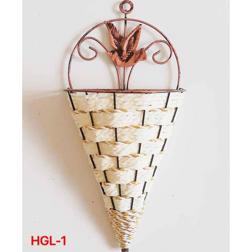 Easy Life Wall Hanging Planter Basket  For Design (Cone Shape Design) HGL-1