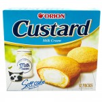 Orion Custard Soft Cake Milk Cream 12's 276g