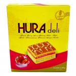 Hura Deli Layer Cake Milk Strawberry Flavour 6's 168g