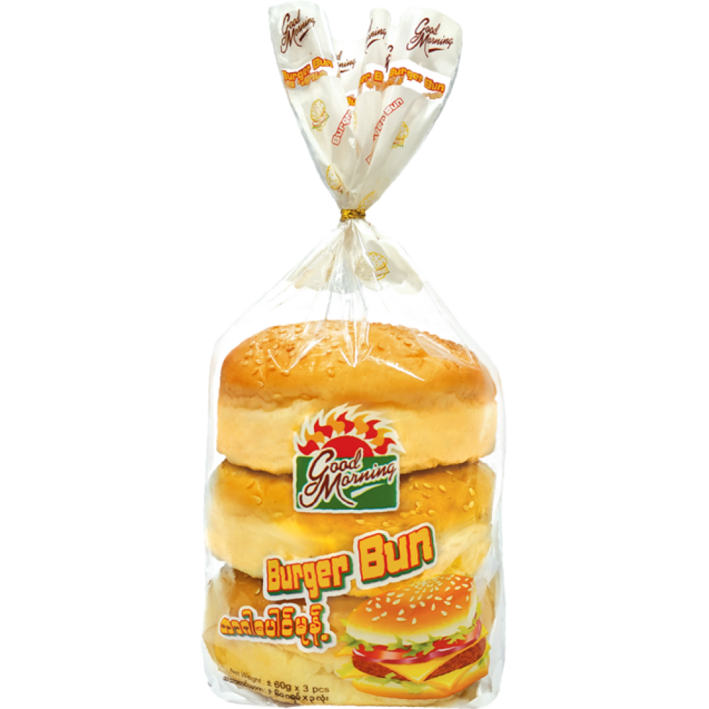 Good Morning Burger Bun 3's 180g