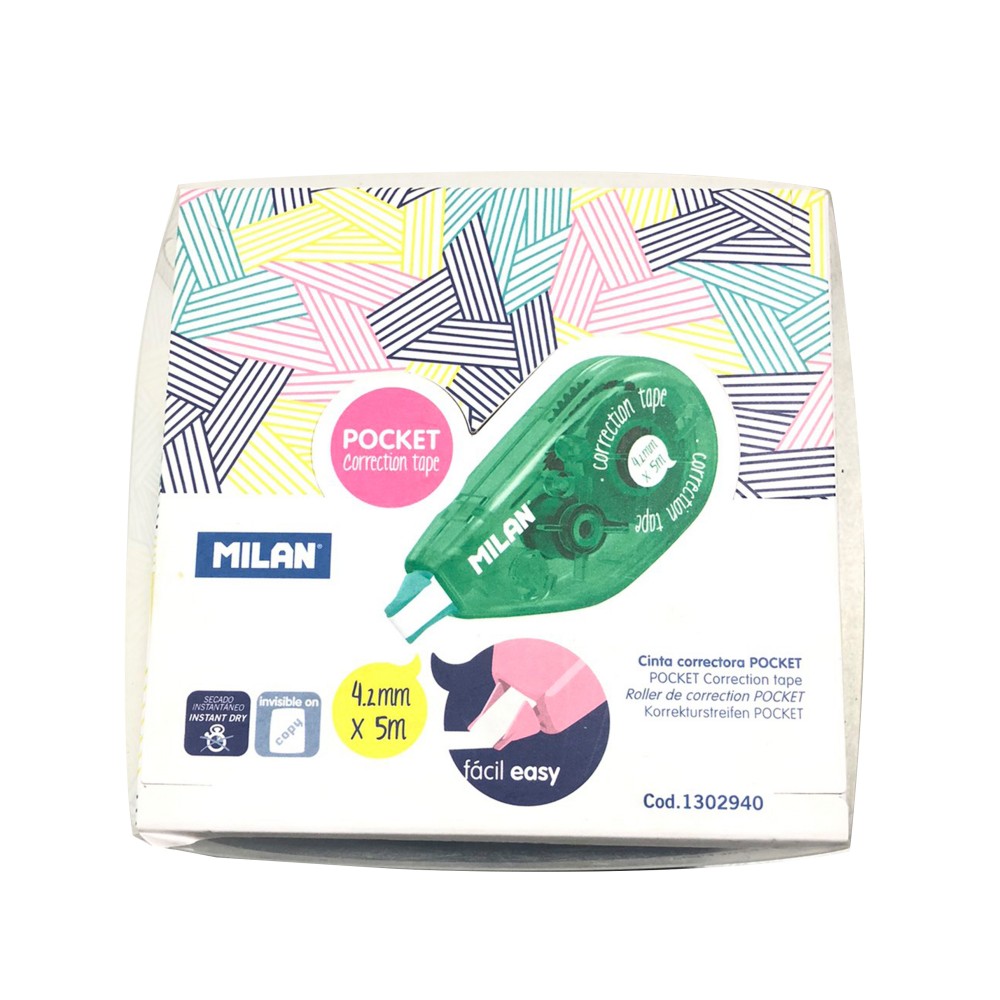 Milan Pocket Correction Tape42.mmx5m 40's