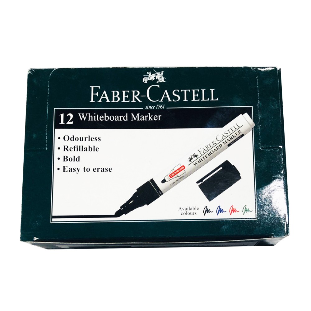 Faber-Castell W/B Maker Red 12's
