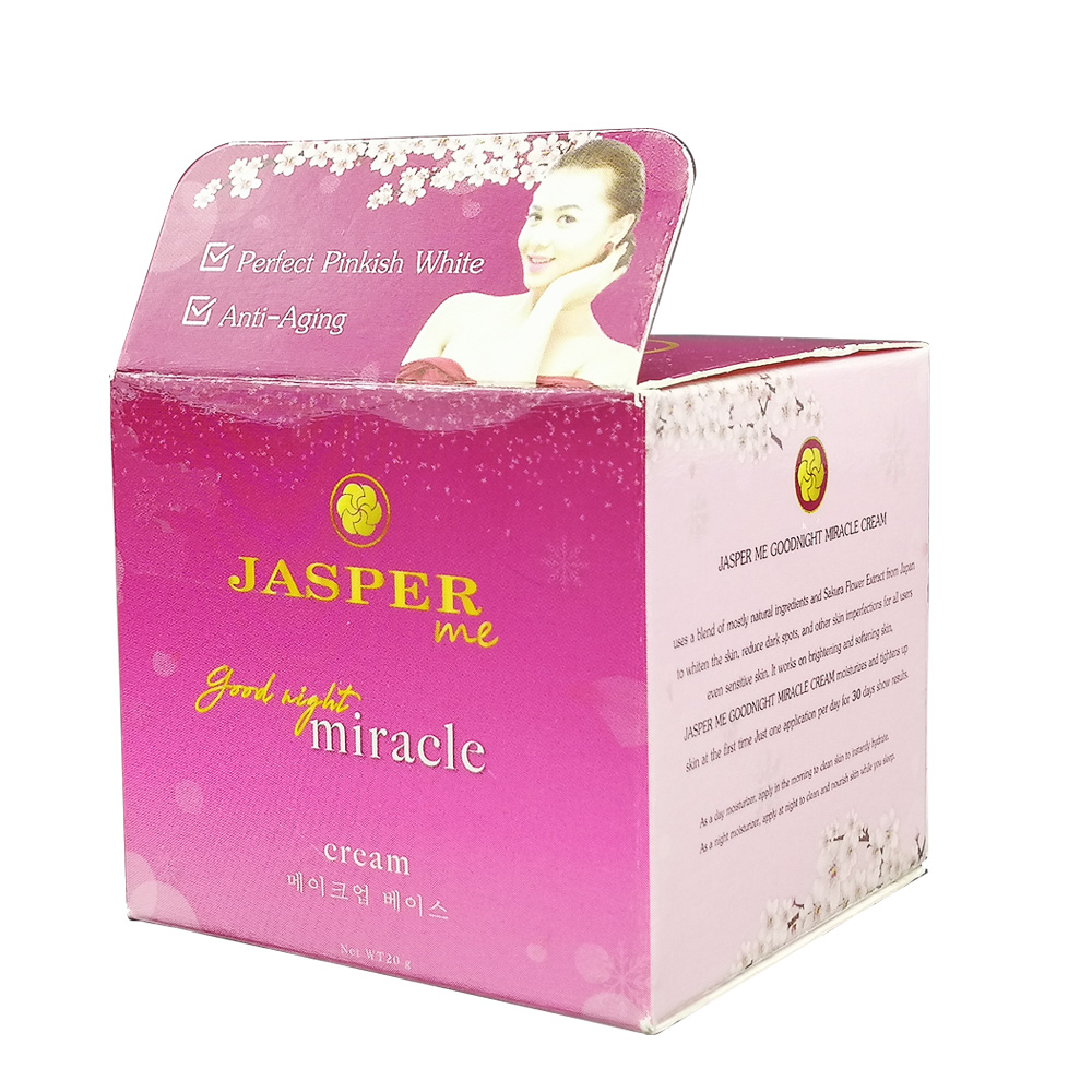 Jasper Me Good Night Miracle Cream 20g