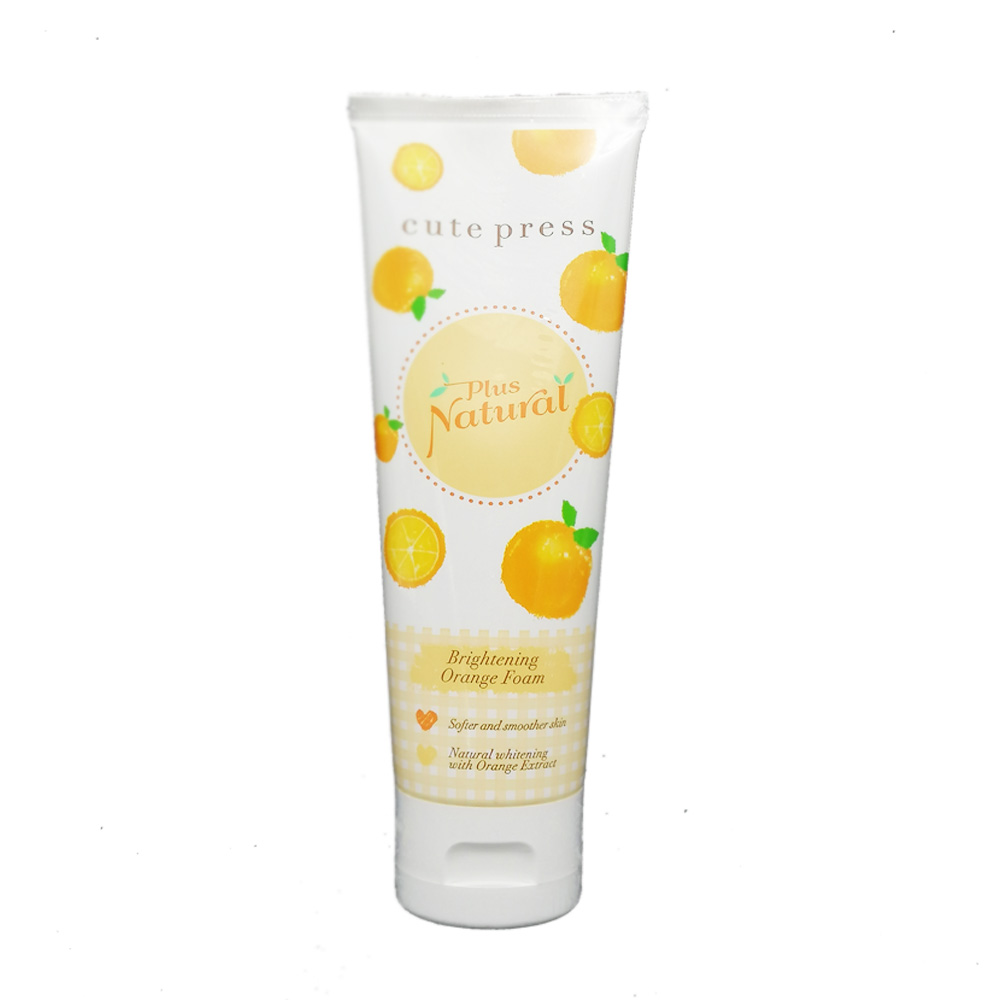 Cute Press Plus Natural Brightening Orange Foam 75g