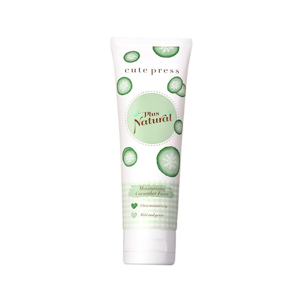 Cute Press Plus Natural Moisturizing Cucumber Foam 75g