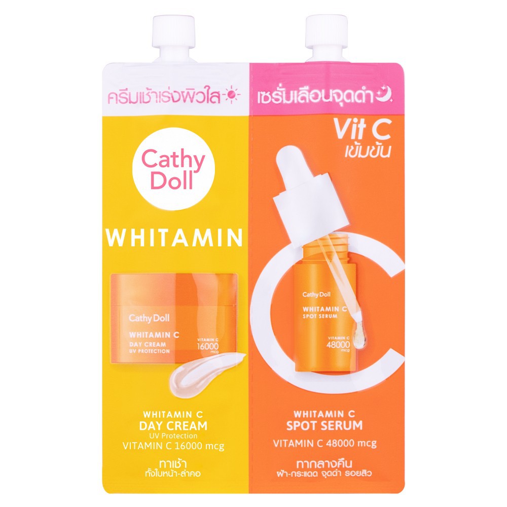 Cathy Doll Whitamin C Spot Serum & Whitamin C Day Cream