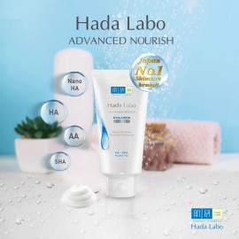 Hada Labo Advanced Nourish Hyaluron Cleanser 80g