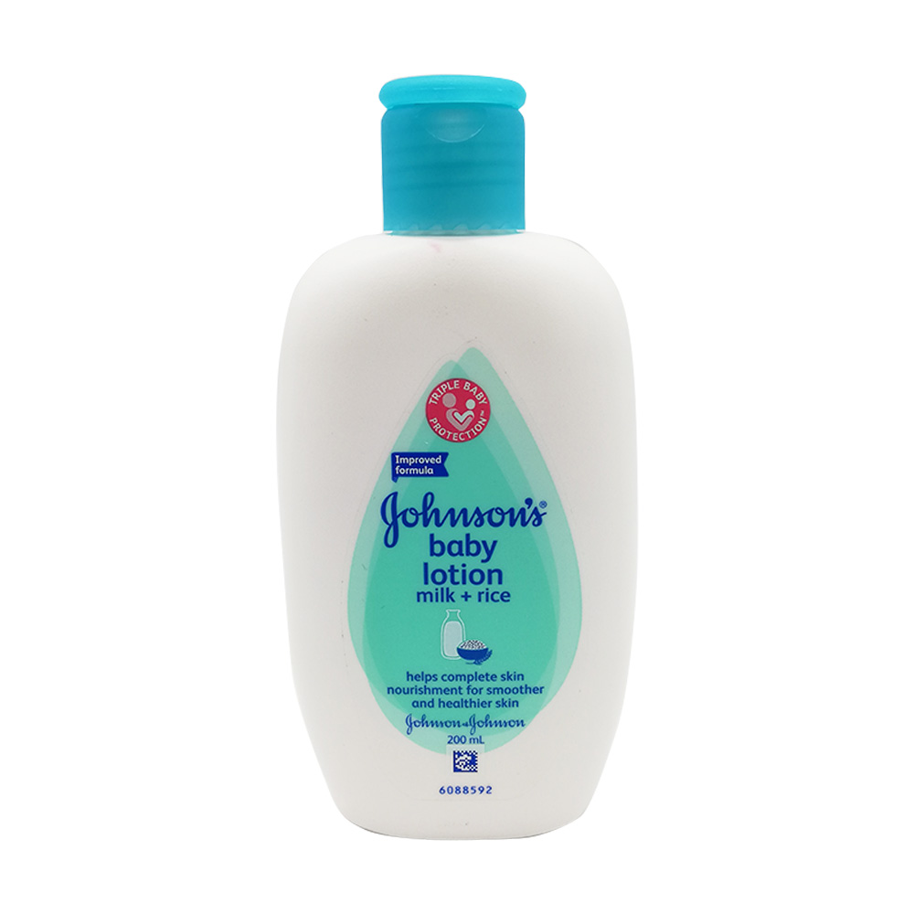 Johnson's Baby Lotion Milk & Rice 200ml