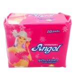 Angel Sanitary Napkin Girl Series Wing Perforated Day 10's