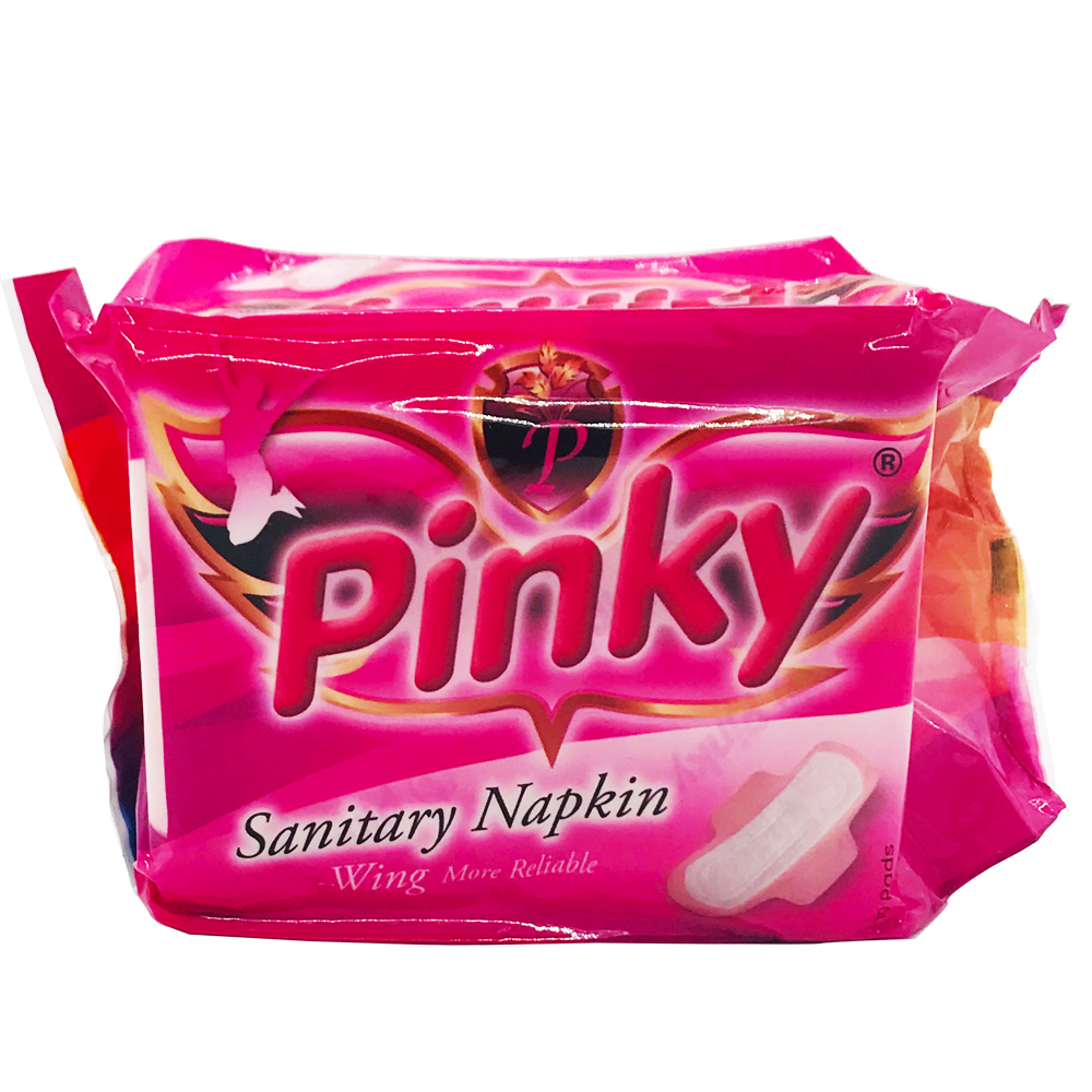 Pinky Sanitary Napkin Wing More Reliable 10's