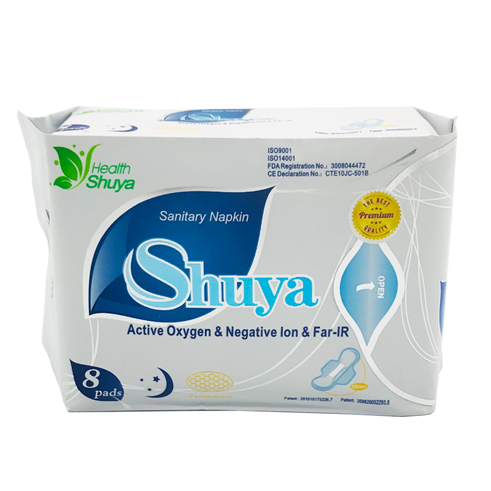 Shuya Sanitary Napkin Wing Night 280mm 8's