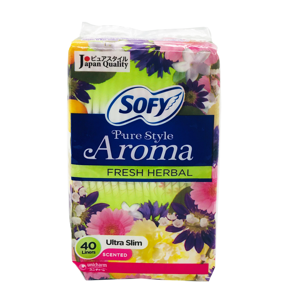 Sofy Aroma Ultra Slim Pantiliner Fresh Herbal 40's
