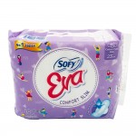 Sofy Eva Sanitary Napkin Comfort Slim Wing Cotton Day 23cm 10's