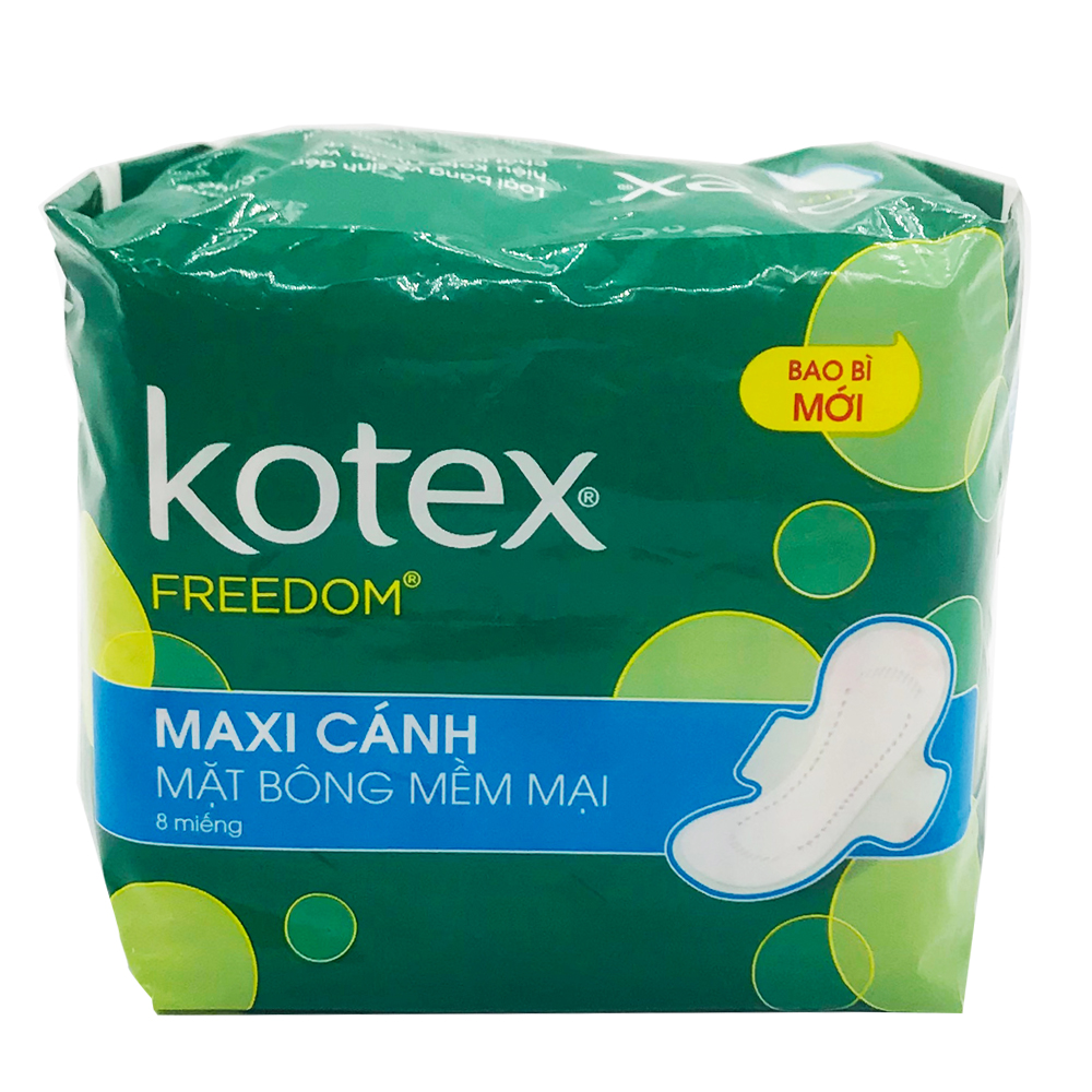 Kotex Sanitary Napkin Maxi Wing Day 8's