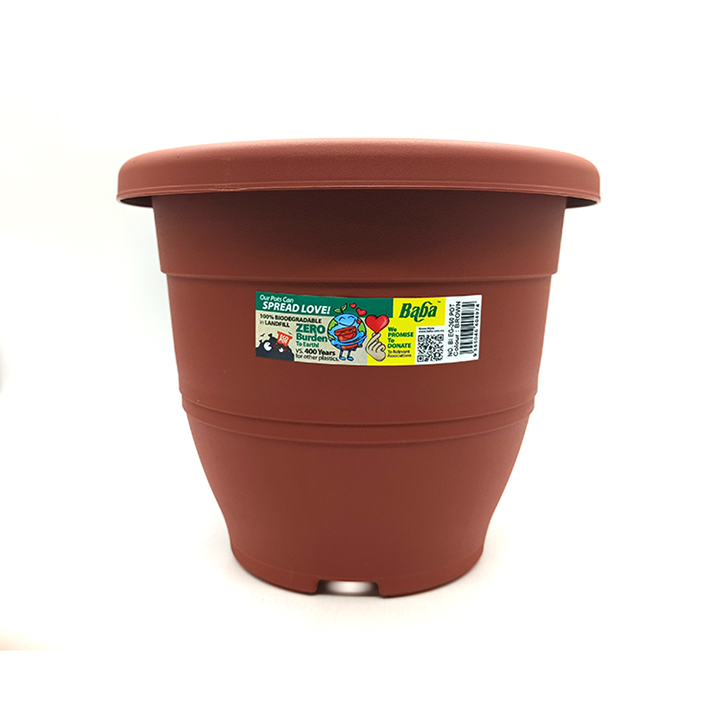 Ba Ba Flower Pot BI EG-260 Brown