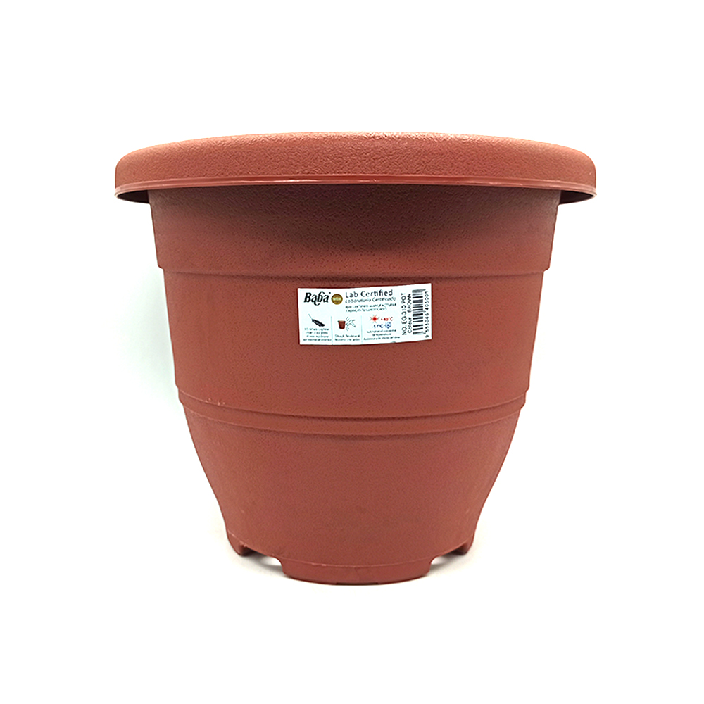 Ba Ba Flower Pot EG-310 Brown