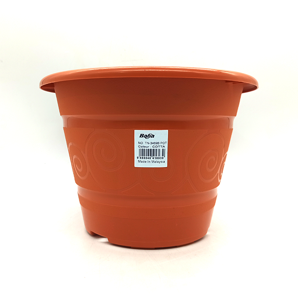 Ba Ba Flower Pot TN-3469B Cotta