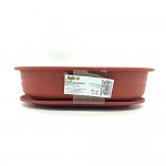 Ba Ba Flower Pot and Saucer BI-204+906 Brown