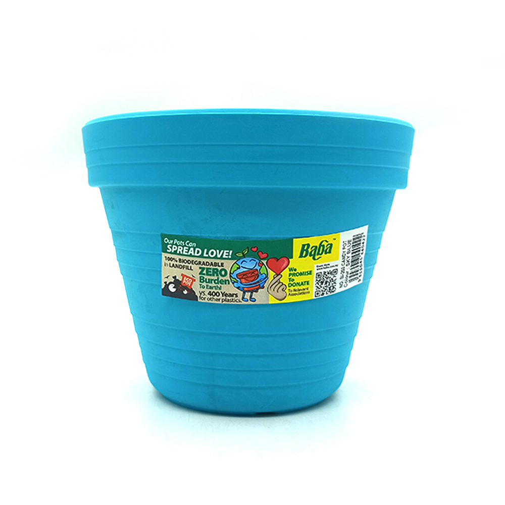 Ba Ba Flower Candy Pot BI-203 Sky Blue