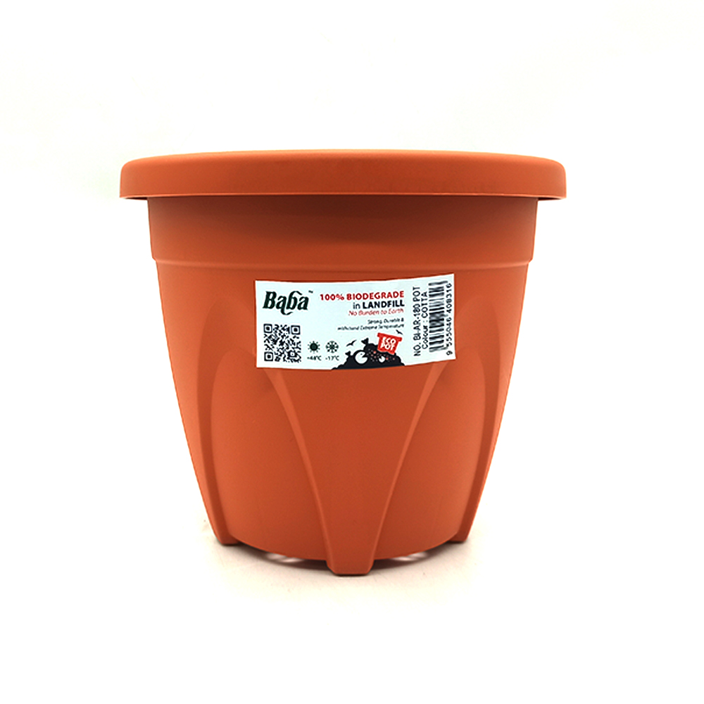 Ba Ba Flower Pot BI-AR-180 Cotta