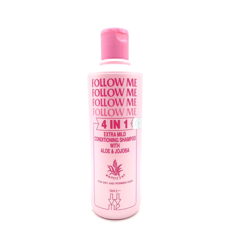 Follow Me 4 in 1 Extra Mild Conditioning Shampoo With Aloe & Jojoba 480ml