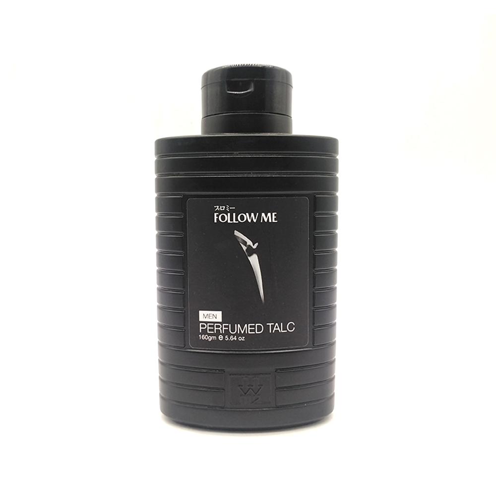 Follow Me Men Perfumed Talc 160g (Black)