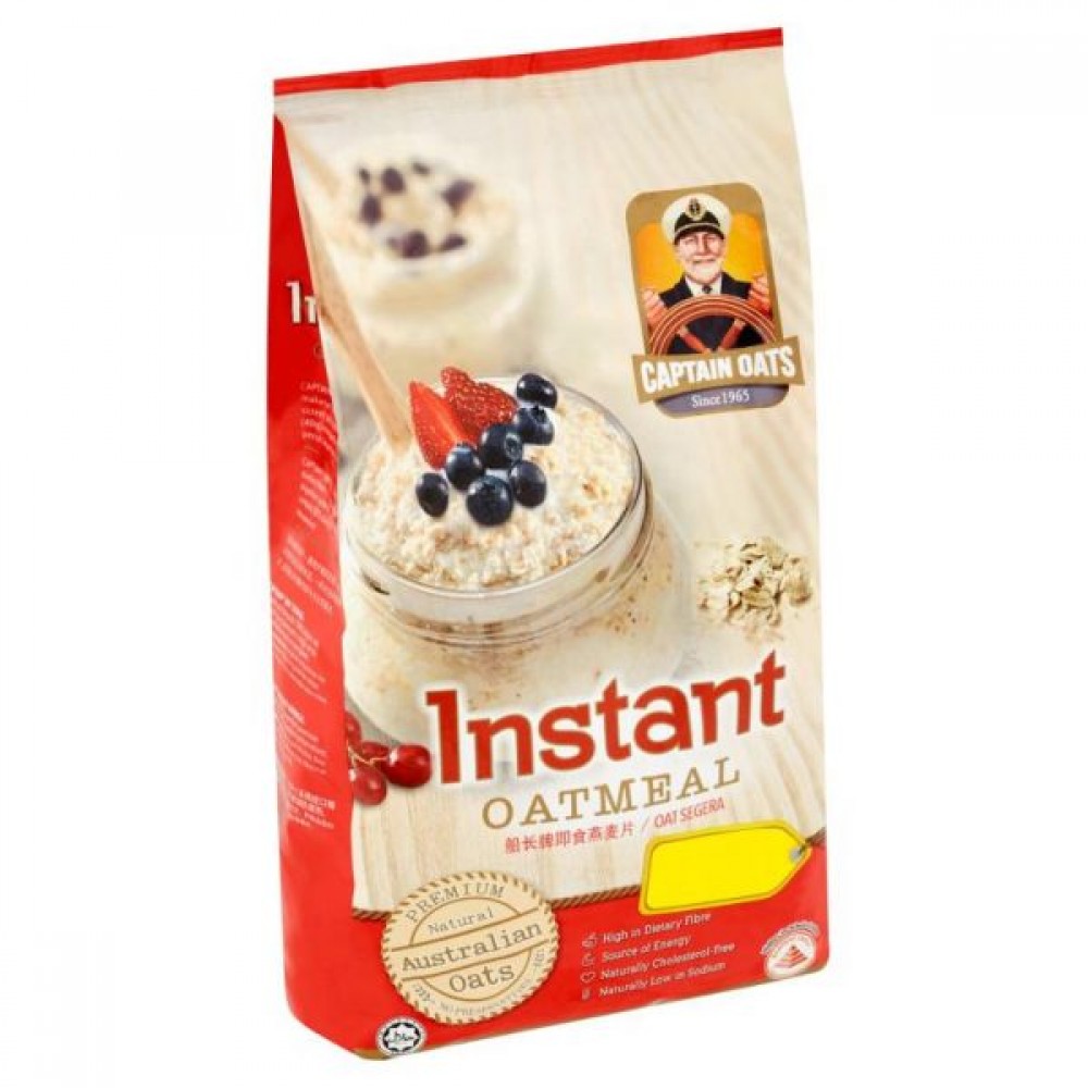Captain Oats Instant Oatmeal 800g