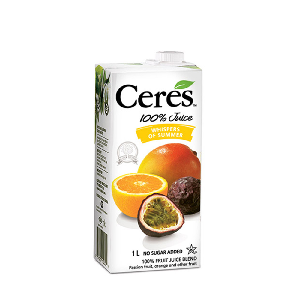 Ceres 100% Juice Blend Whispers Of Summer 1ltr