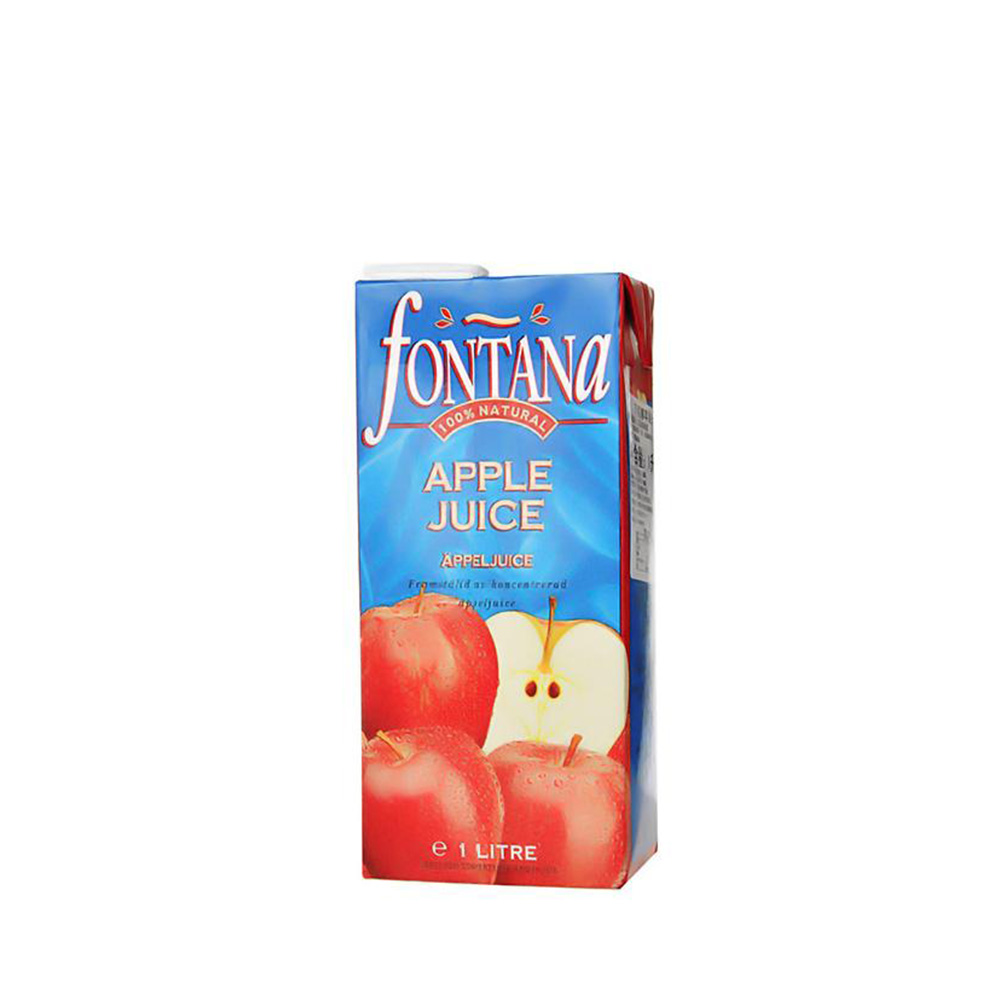 Fontana 100% Apple Juice 1ltr