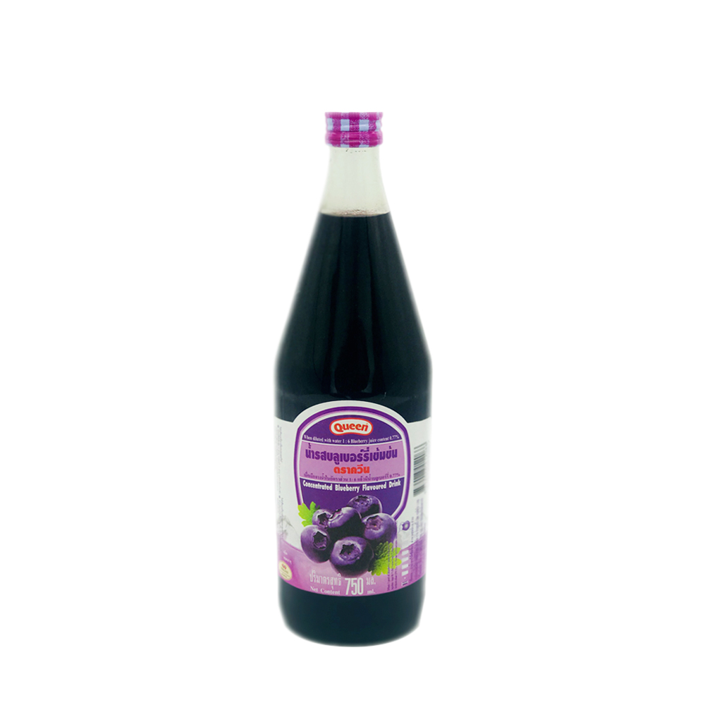 Queen Concentrated Blueberry Juice 750ml