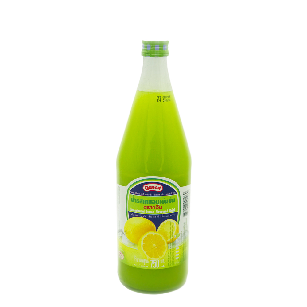 Queen Concentrated Lemon Juice 750ml