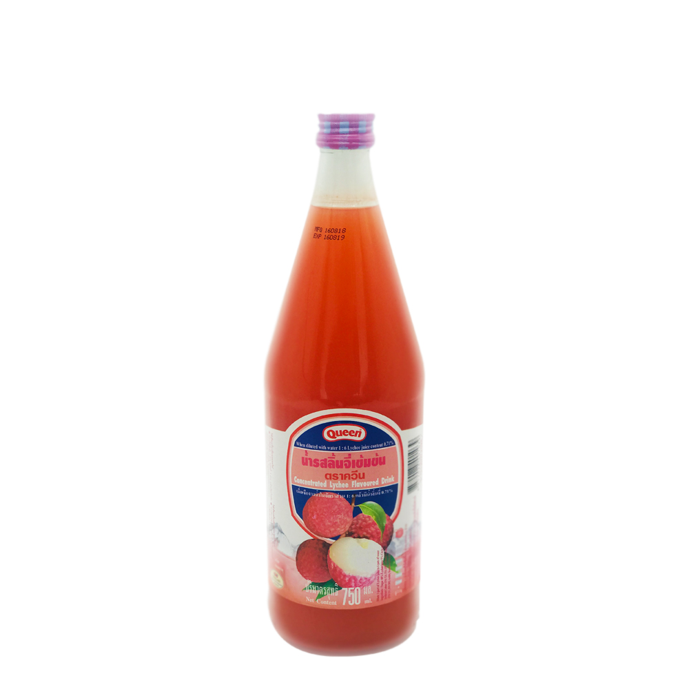 Queen Concentrated Lychee Juice 750ml