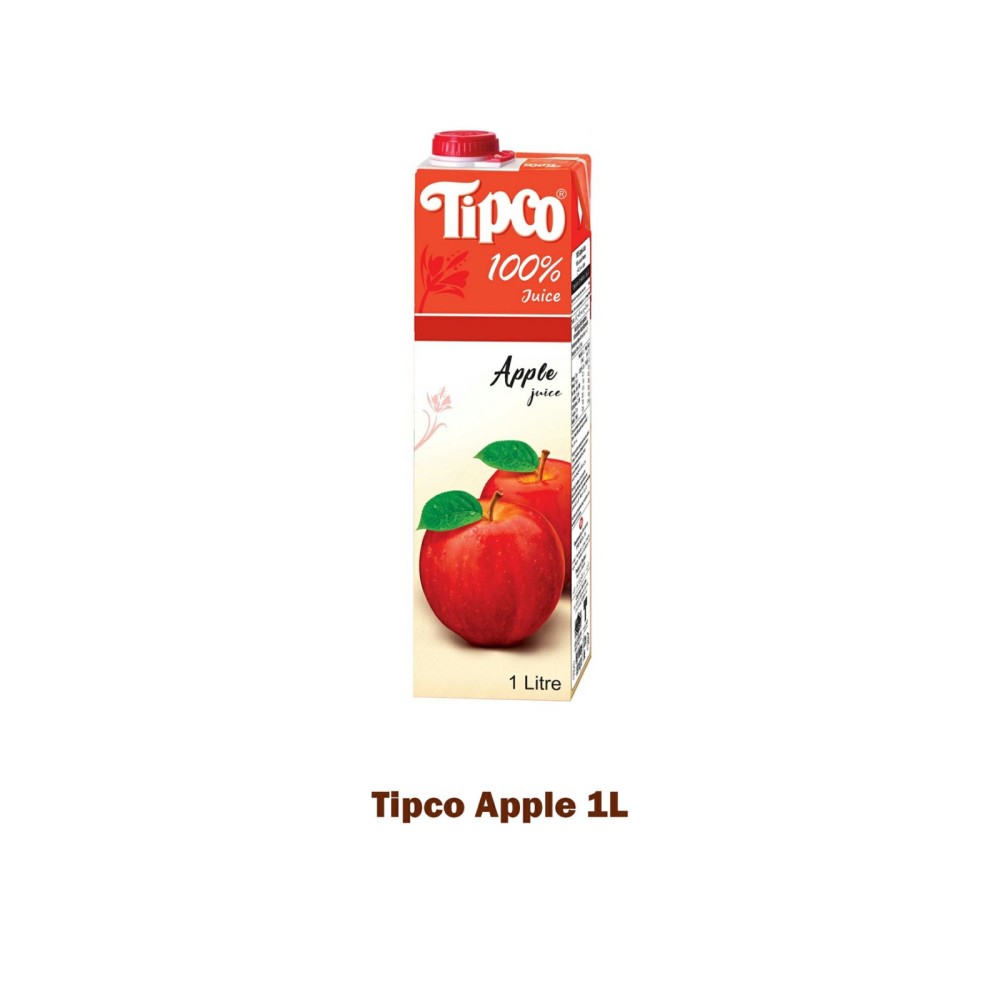 Tipco 100% Apple Juice 1ltr