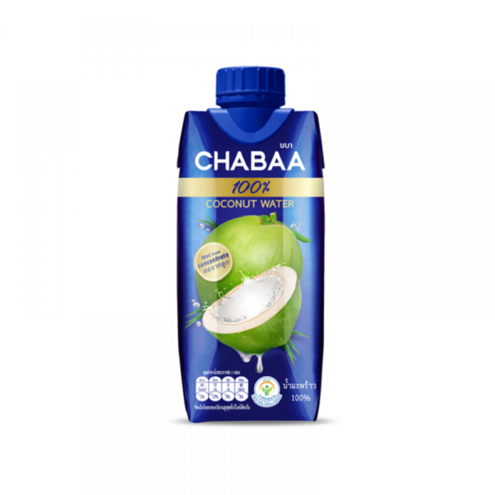 Chabaa 100% Coconut Water 310ml