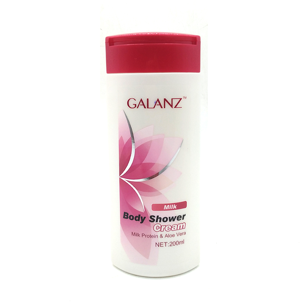 Galanz Body Shower Cream Milk Protein & Aloe Vera Milk 200ml