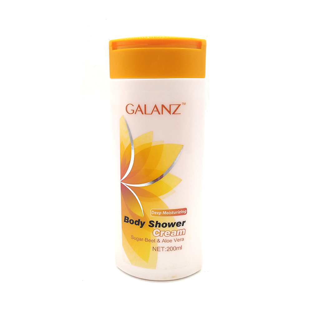 Galanz Body Shower Cream Sugar-Beet & Aloe Vera Deep Moisturizing 200ml