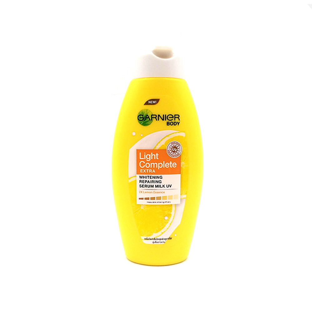 Garnier Light Complete Extra Whitening Repairing Serum Milk UV Body
