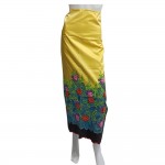 Golden Silk Women Fabric One Set (Thai Poe Kaw Pate 2 Yaung Set Zar Par )
