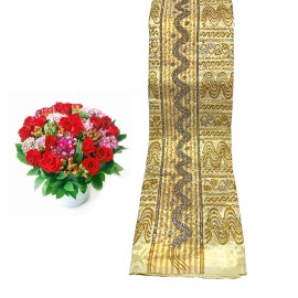 Golden Silk Women Fabric One Set (Thai Poe Par Sein Si Ah)