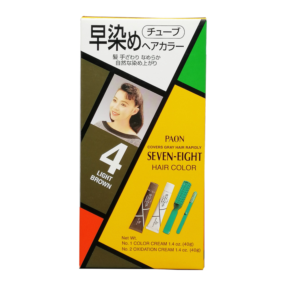 Seven-Eight Hair Color Light Brown 80g
