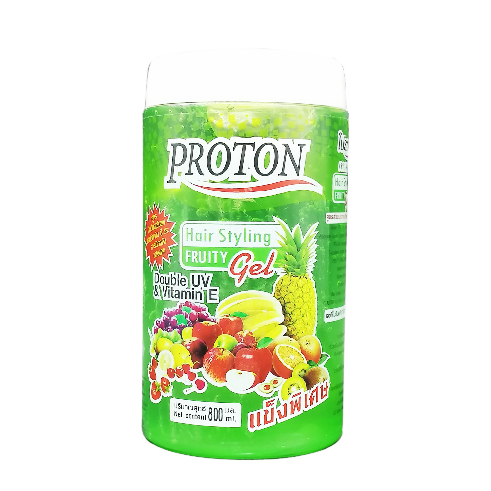 Proton Hair Styling Fruity Gel Double UV & Vitamin E 800ml