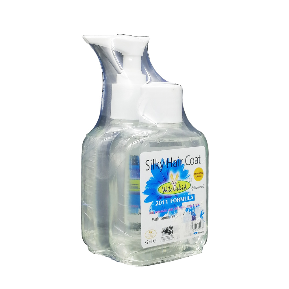 White Orkid Hair Coat Damage & Splitting Hair With Refill 170ml