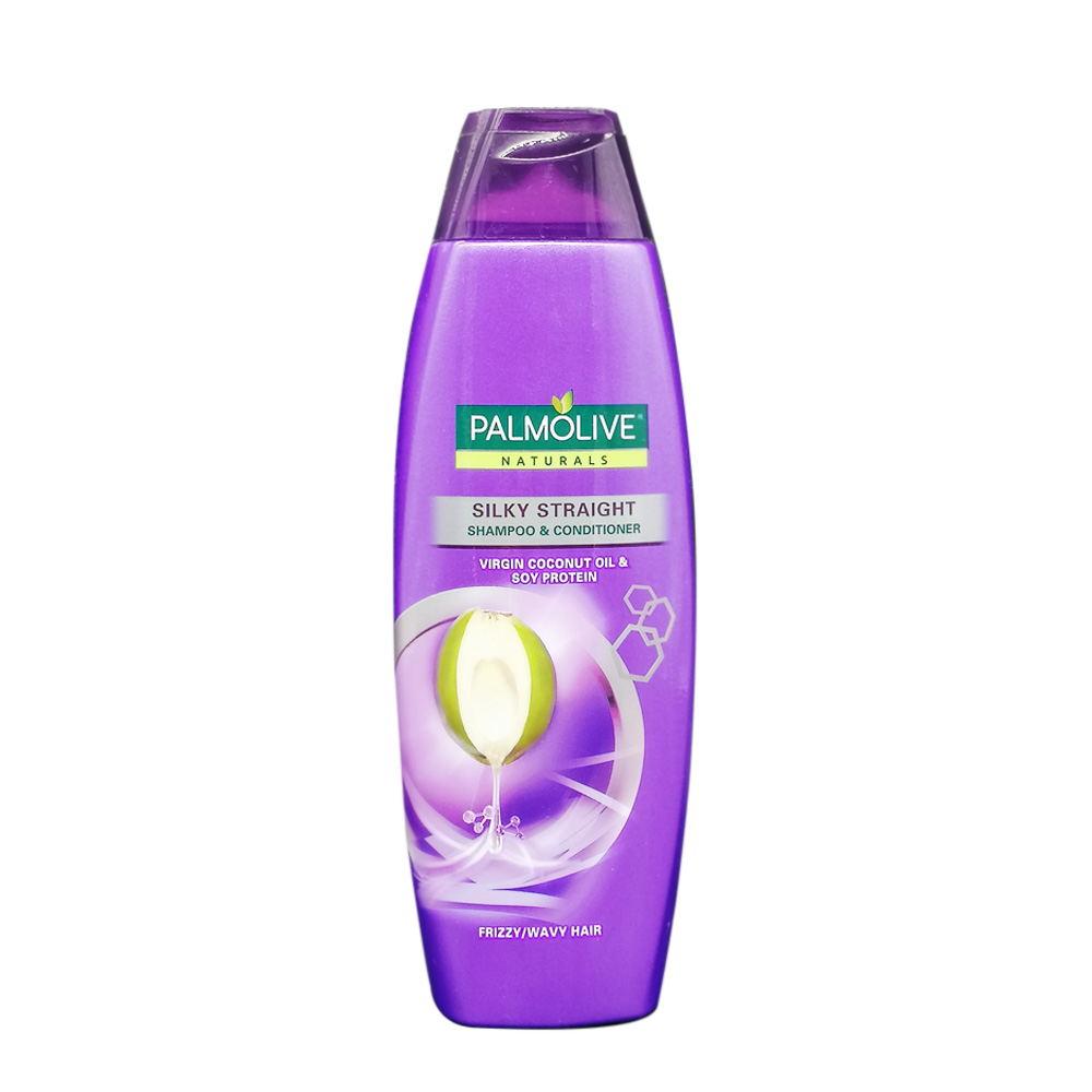 Palmolive Shampoo & Conditioner Silky Straight 180ml