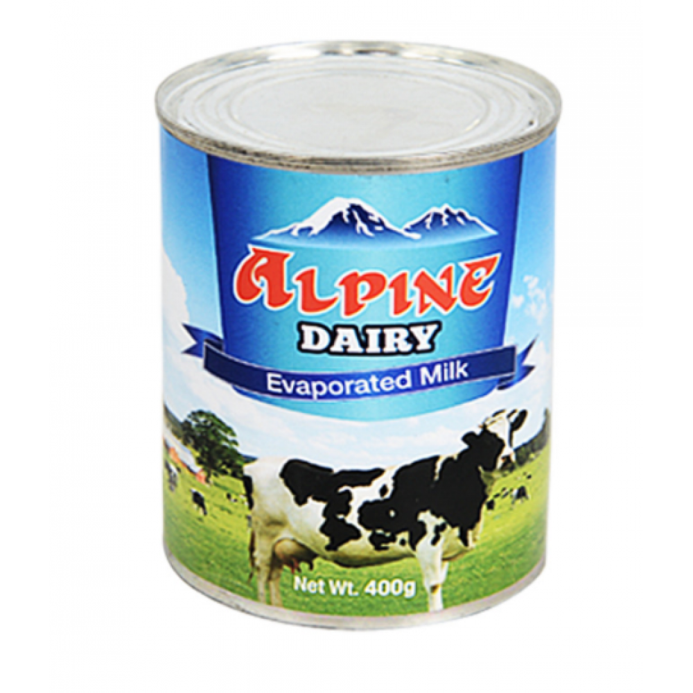 Alpine Dairy Evaporated Milk 400g