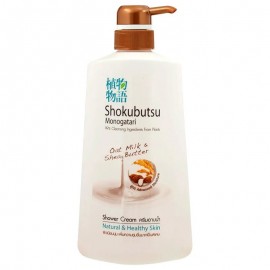 Shokubutsu Oat Milk and Shea Butter Shower Cream 500ml