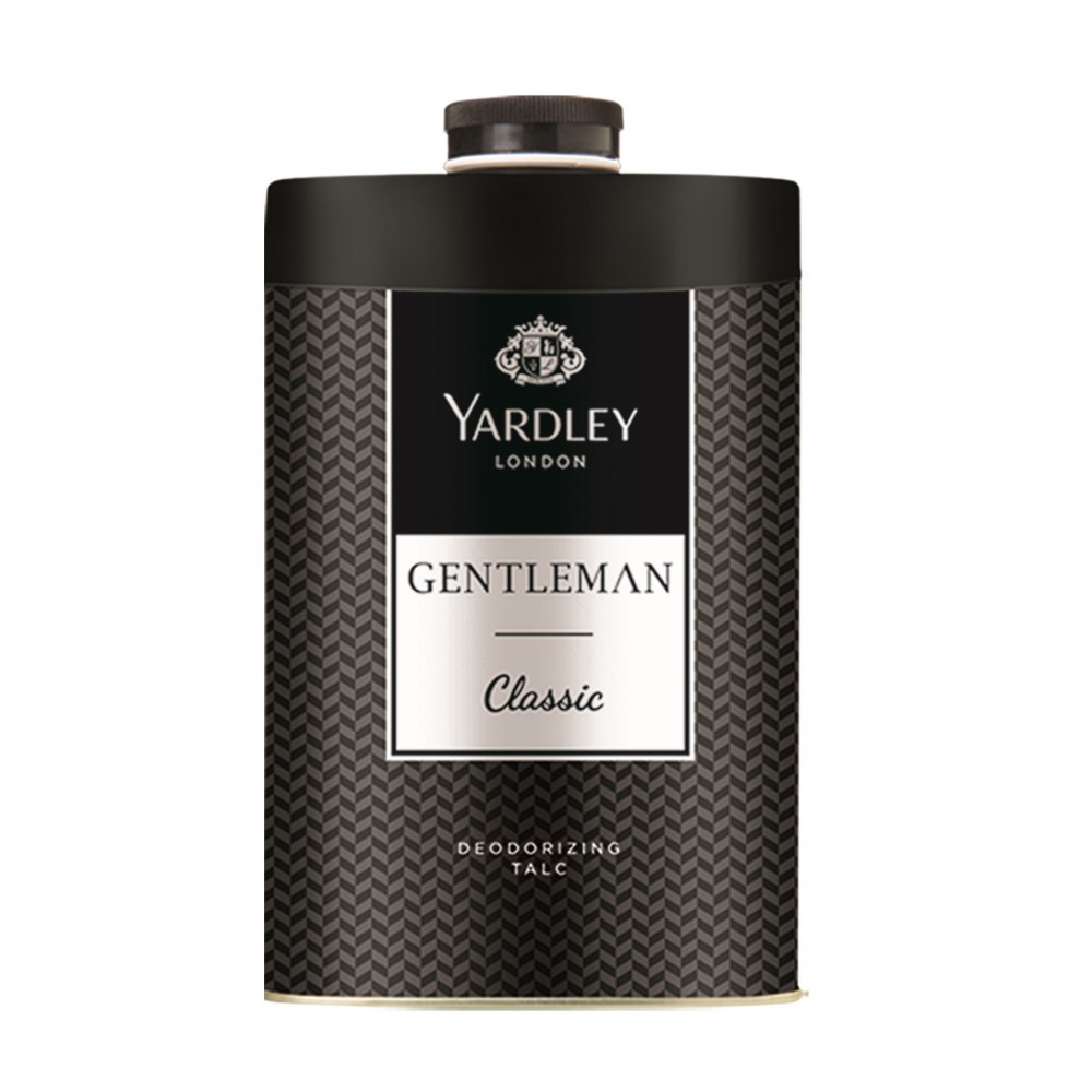 Yardley London Gentleman Classic Deodorizing Talc for Men 250g
