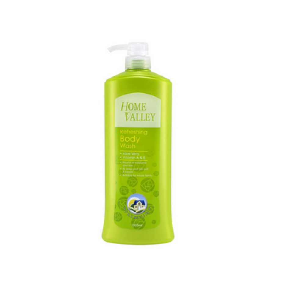 Home Valley Refreshing Body Wash Aloe Vera 1000ml