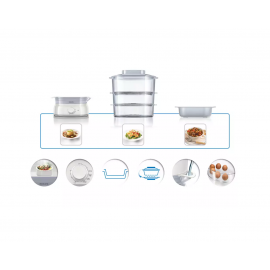 Philips HD9125 Food Steamer 900W (220-240V)